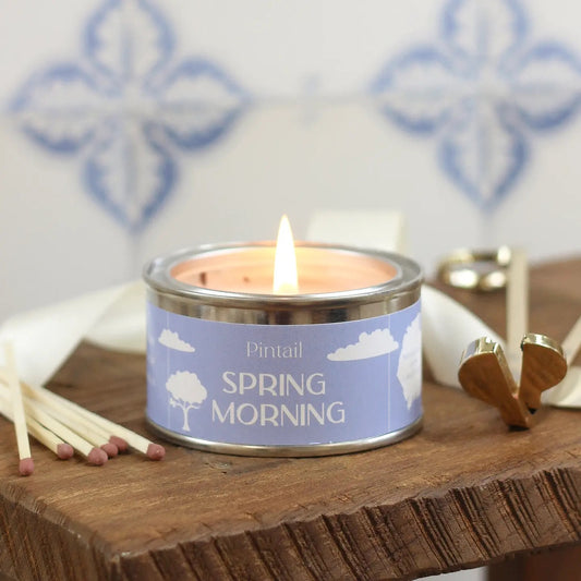Spring Morning Paint Pot Candle - Small