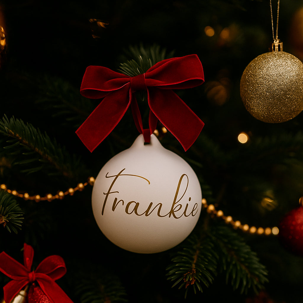 Personalised Christmas Bauble