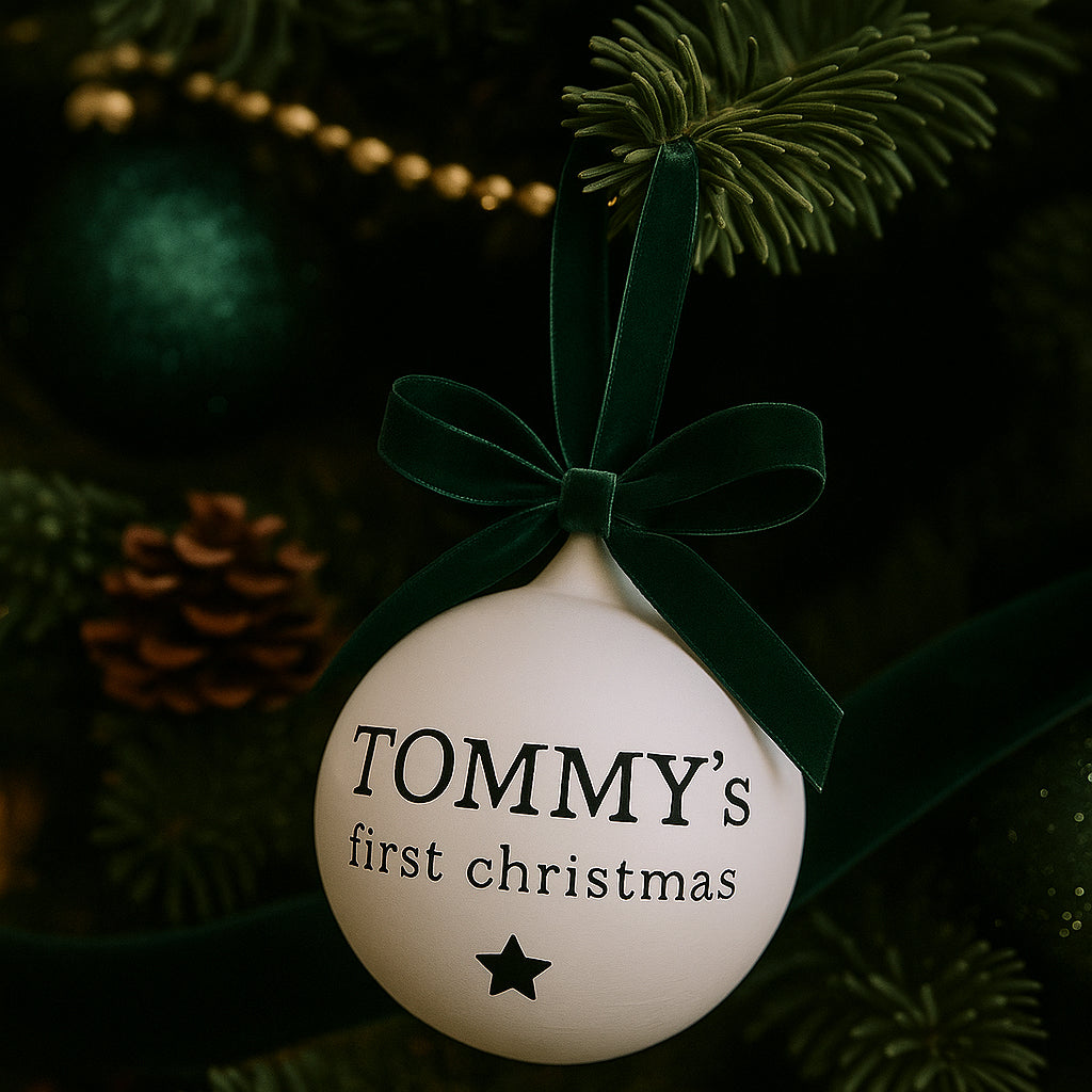 Personalised Christmas Bauble