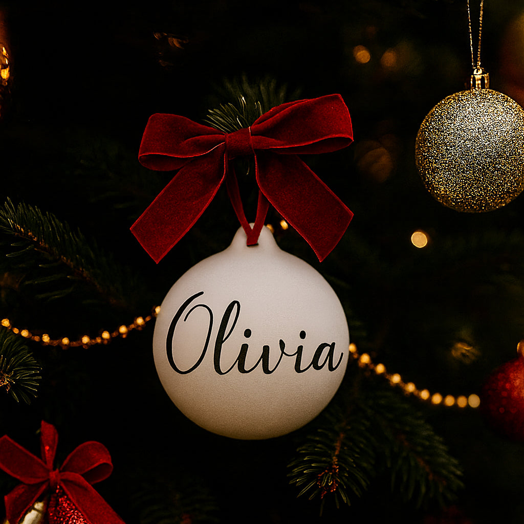 Personalised Christmas Bauble